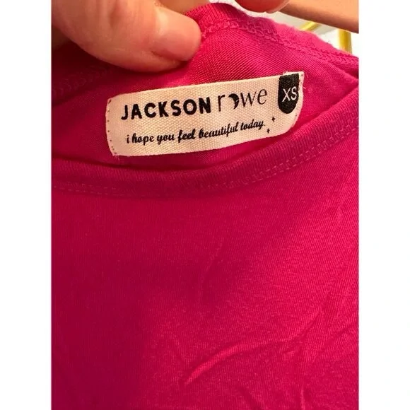 Jackson Rowe Fuschia Top Sz XS - Picture 3 of 4